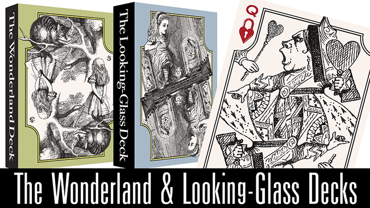 (image for) The Wonderland and Looking-Glass Playing Card Set by Stephen W. Brandt - Click Image to Close