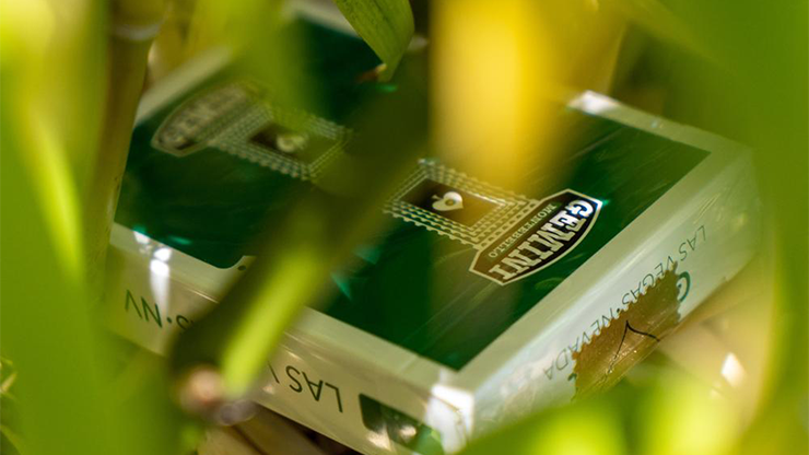 (image for) Gemini Casino Emerald Green Playing Cards by Gemini - Click Image to Close