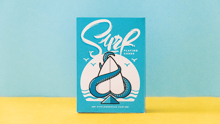 (image for) Surfboard Playing Cards by Riffle Shuffle - Click Image to Close