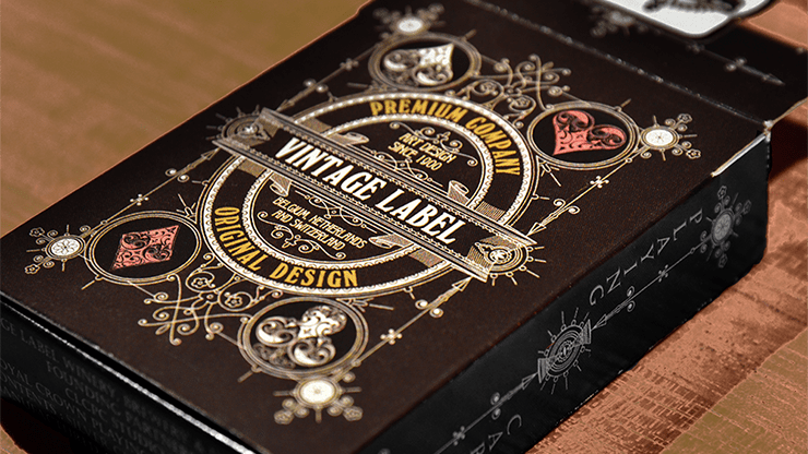 (image for) Vintage Label Playing Cards (Private Reserve White) by Craig Maidment - Click Image to Close
