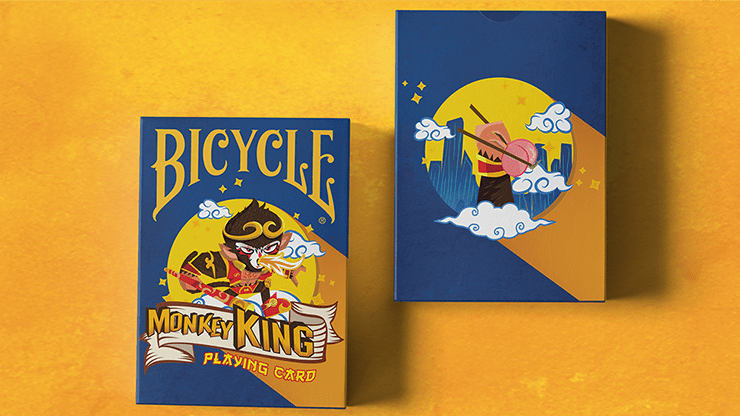 (image for) Bicycle Monkey King Playing Cards by Riffle Shuffle - Click Image to Close