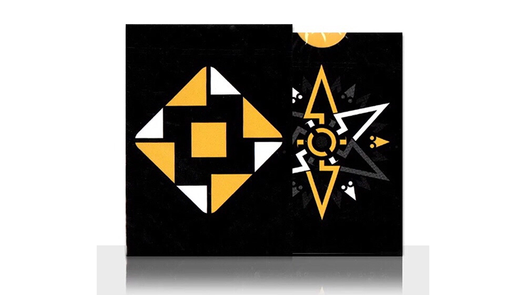 (image for) Cardisty Fanning Yellow Edition Playing Cards - Click Image to Close