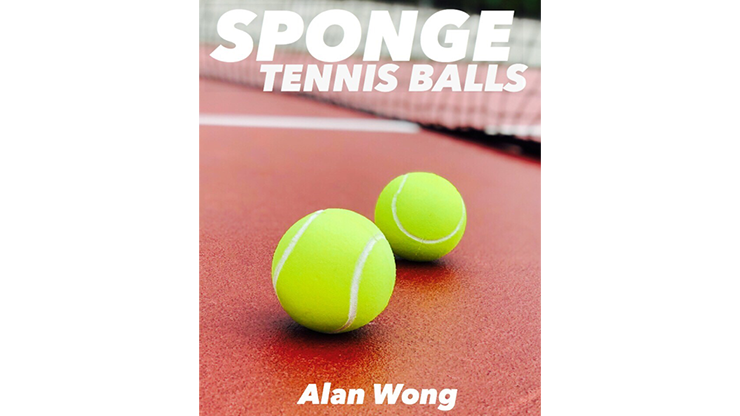 (image for) Sponge Tennis Balls (3 pk.) by Alan Wong - Trick - Click Image to Close