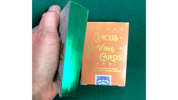 (image for) Circus No. 47 (Peach Gilded) Playing Cards - Click Image to Close