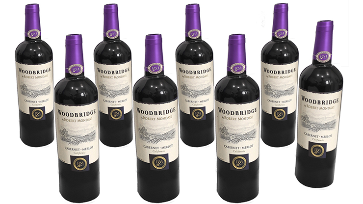(image for) Multiplying Wine 8 Bottles (PURPLE) by Tora Magic - Trick - Click Image to Close
