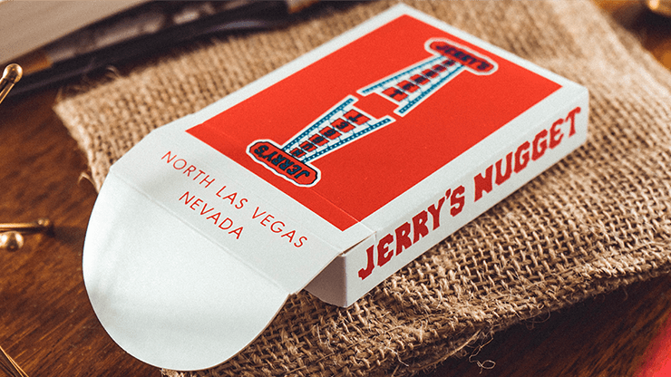 (image for) Vintage Feel Jerry's Nuggets (Red) Playing Cards - Click Image to Close