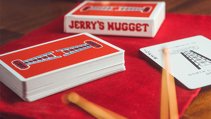 (image for) Modern Feel Jerry's Nuggets (Red Stripper) Playing Cards - Click Image to Close
