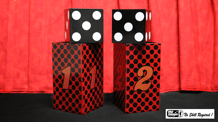 (image for) Passe Passe Dice by Mr. Magic - Trick - Click Image to Close