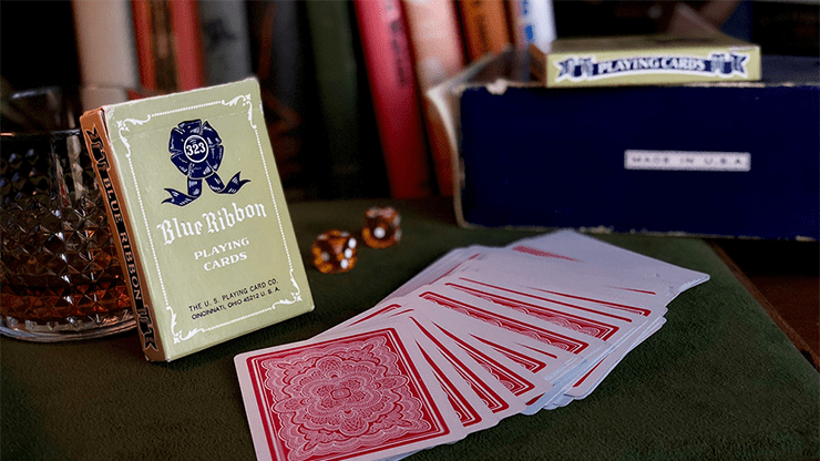 (image for) Blue Ribbon Playing Cards (Red) - Click Image to Close