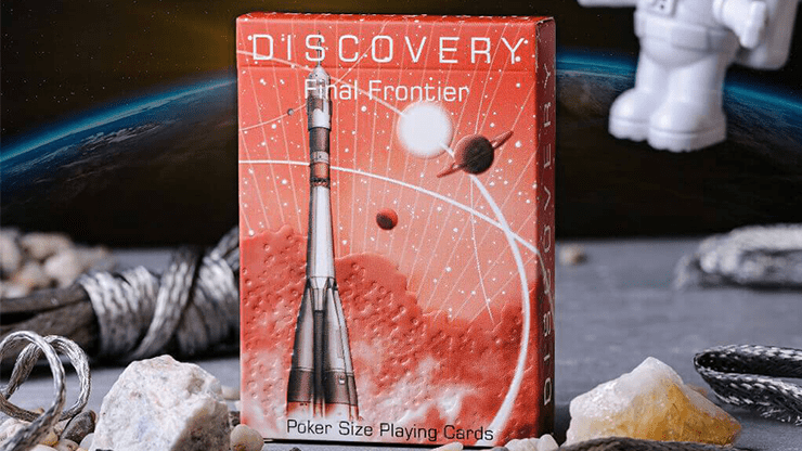 (image for) Discovery Final Frontier (Red) Playing Cards by Elephant Playing Cards