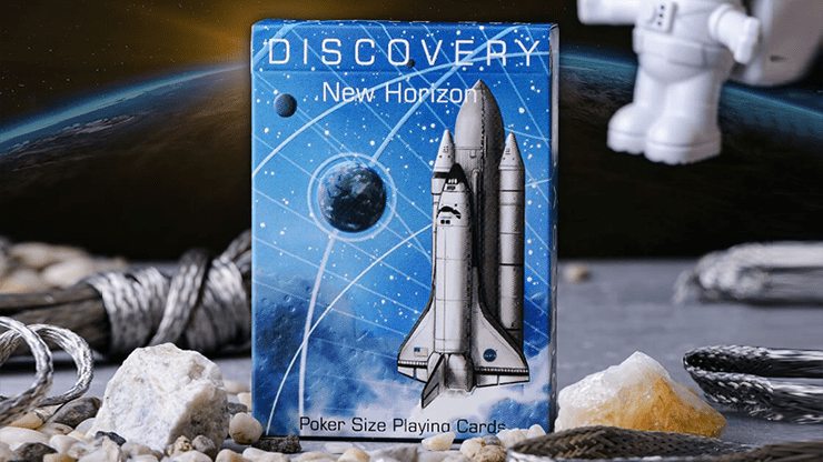 (image for) Discovery New Horizon (Blue) Playing Cards by Elephant Playing Cards - Click Image to Close