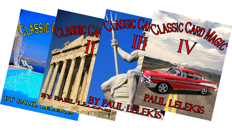 (image for) THE TOTAL PACKAGE by Paul A. Lelekis The Classics of Card Magic Volumes I, II, III, IV eBook DOWNLOAD - Click Image to Close