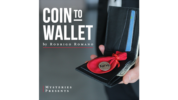 (image for) Coin to Wallet (Gimmicks and Online Instructions) by Rodrigo Romano and Mysteries - Trick - Click Image to Close