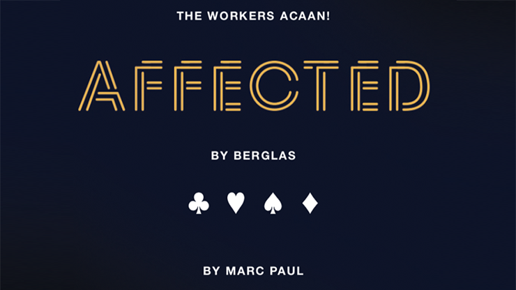 (image for) Affected by Berglas (Gimmick and online instructions) by Marc Paul & Kaymar Magic - Trick - Click Image to Close