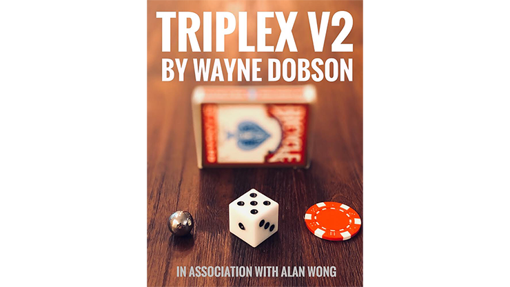 (image for) TRIPLEX V2 by Wayne Dobson and Alan Wong (Gimmicks and Online Instructions) - Trick - Click Image to Close