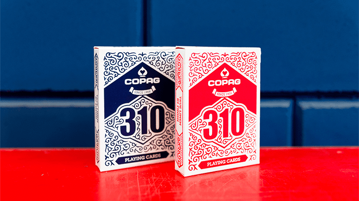 (image for) COPAG 310 SlimLine Playing Cards (Blue) - Click Image to Close