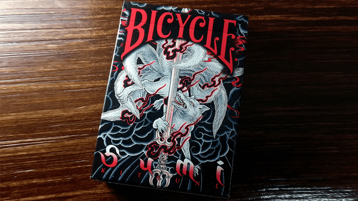 (image for) Bicycle Sumi Kitsune Tale Teller Playing Cards by Card Experiment - Click Image to Close