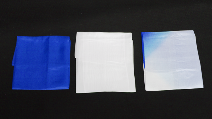 (image for) Silk 15 in (Half-Dyed) Blue & White from Magic by Gosh - Click Image to Close