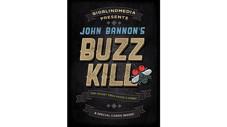 (image for) BIGBLINDMEDIA Presents John Bannon's Buzz Kill (Gimmicks and Online Instructions) - Trick - Click Image to Close