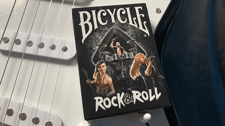 (image for) Bicycle Gilded Rock & Roll Playing Cards - Click Image to Close
