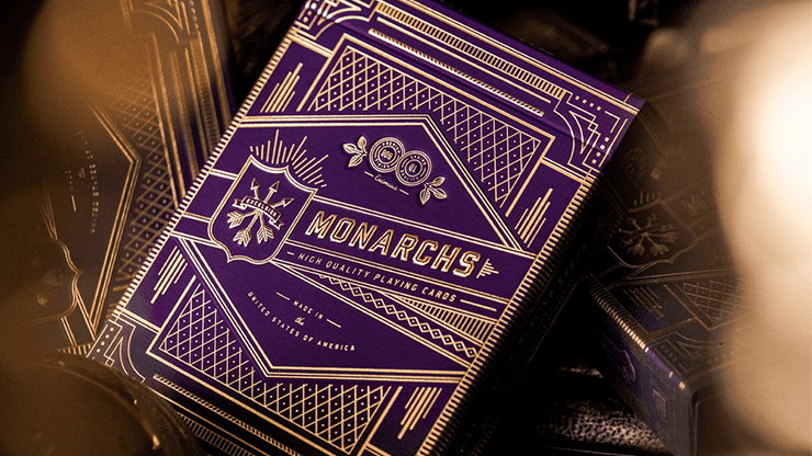 (image for) Monarch Royal Edition (Purple) Playing Cards by theory11 - Click Image to Close