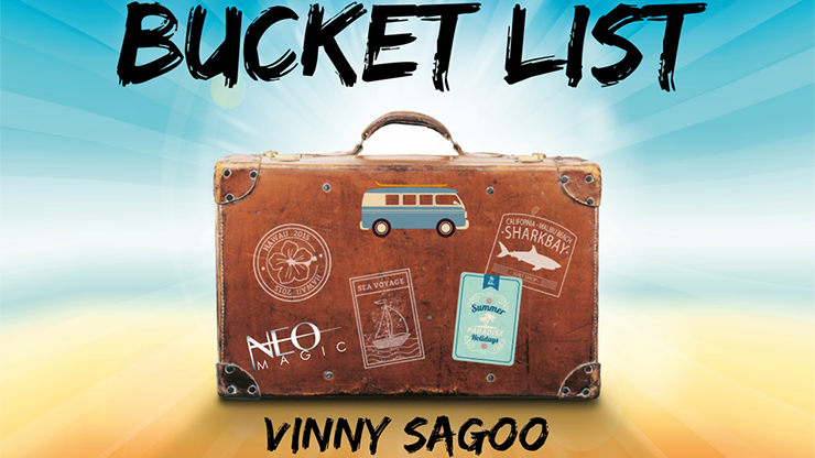 (image for) Bucket List (Gimmicks and Online Instructions) by Vinny Sagoo - Trick - Click Image to Close