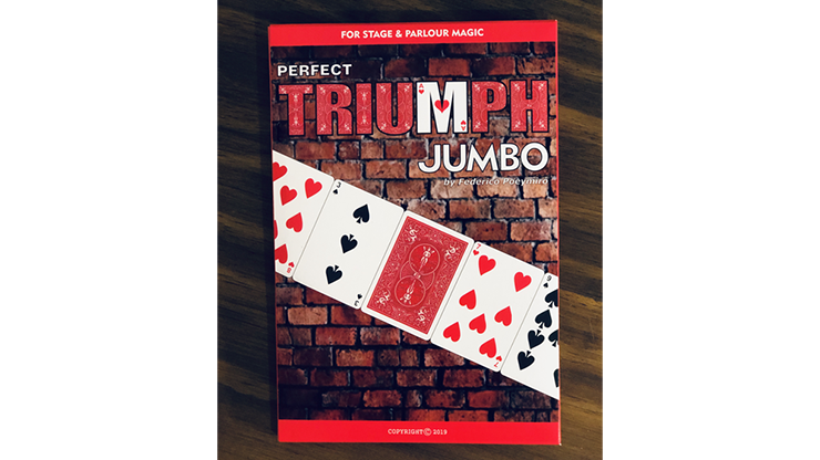 (image for) Perfect Triumph JUMBO (Gimmicks and Online Instructions) by Federico Poeymiro - Trick - Click Image to Close