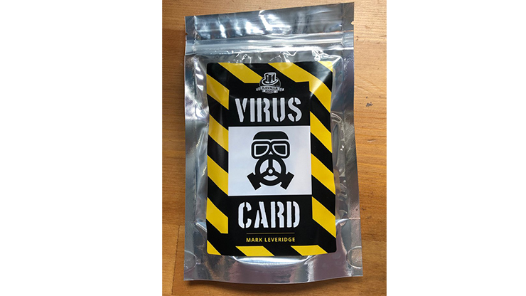 (image for) The Virus Card (Gimmicks and Online Instructions) by Mark Leveridge and Kaymar Magic - Click Image to Close
