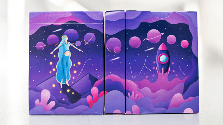 (image for) Explorer Playing Cards by David Huynh x Riffle Shuffle - Click Image to Close