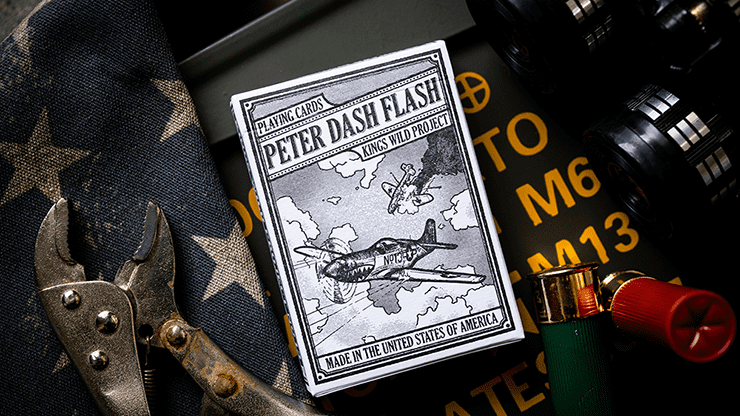 (image for) Peter Dash Flash - P51 Mustang Playing Cards by Kings Wild Project Inc. - Click Image to Close