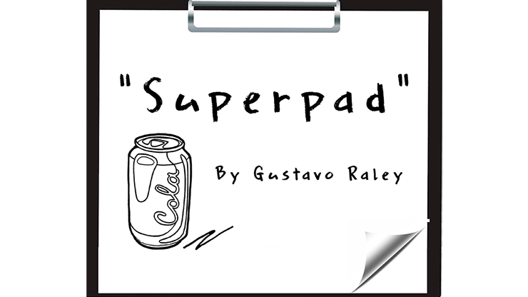 (image for) Super Pad 2 (Gimmicks and Online Instructions) by Gustavo Raley - Trick - Click Image to Close