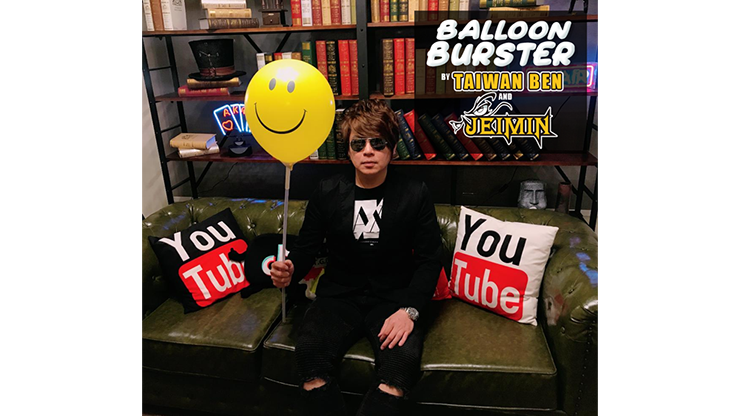 (image for) Balloon Burster (Gimmick and Online Instructions) by Taiwan Ben and Jeimin Lee - Trick - Click Image to Close