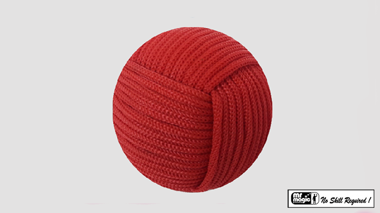 (image for) Rope Ball 2.25 inch (Red) by Mr. Magic - Trick - Click Image to Close