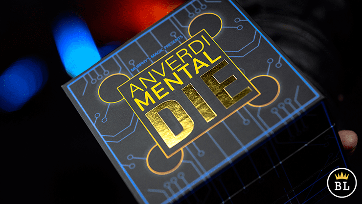 (image for) MENTAL DIE WHITE (With Online Instruction) by Tony Anverdi - Trick - Click Image to Close