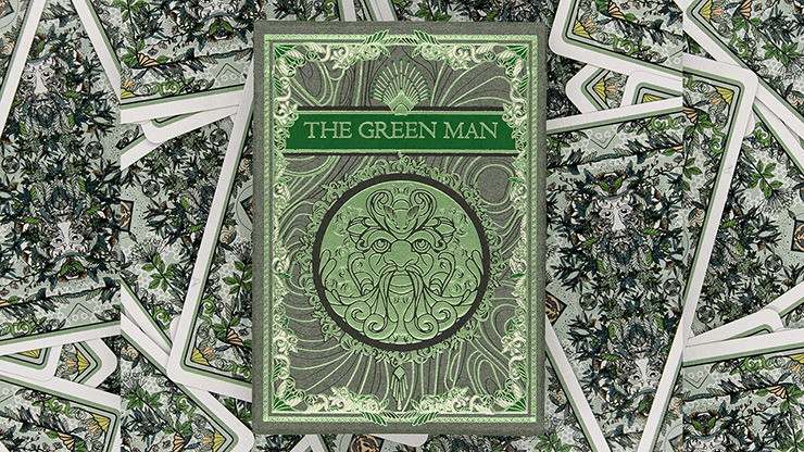 (image for) The Green Man Playing Cards (Spring) by Jocu