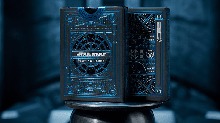 (image for) Star Wars Light Side (Blue) Playing Cards by theory11 - Click Image to Close