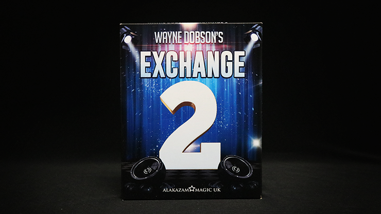 (image for) Waynes Exchange 2 (Gimmick and Online Instructions) by Wayne Dobson and Alakazam Magic - DVD - Click Image to Close