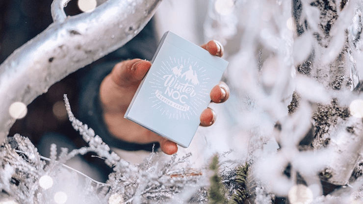 (image for) Winter NOC Glacier Ice (Blue) Playing Cards - Click Image to Close