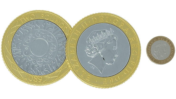 (image for) JUMBO ??2 (pound sterling) coin - Trick - Click Image to Close