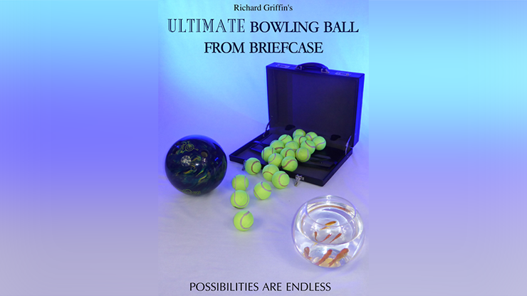 (image for) ULTIMATE BOWLING BALL FROM BRIEFCASE by Richard Griffin - Trick - Click Image to Close