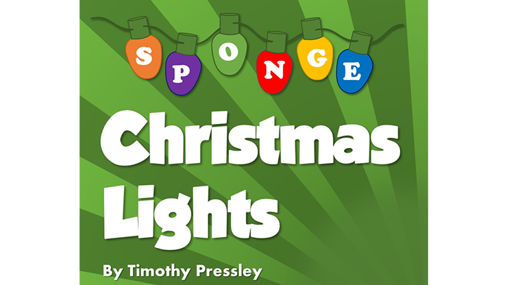 (image for) Super-Soft Sponge Christmas Lights by Timothy Pressley and Goshman- Trick - Click Image to Close