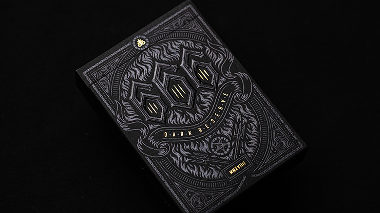 (image for) 666 Dark Reserves (Gold Foil) Playing Cards - Click Image to Close