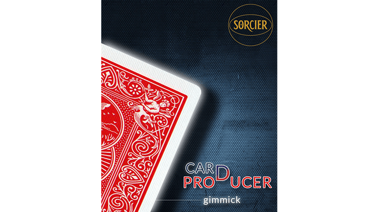 (image for) Card Production Gimmick Red by Sorcier Magic - Trick - Click Image to Close