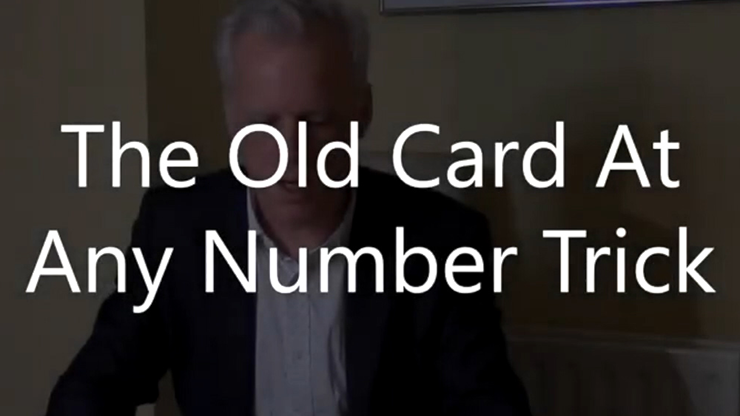 (image for) TOCAANT (The Old Card At Any Number Trick) by Brian Lewis video DOWNLOAD