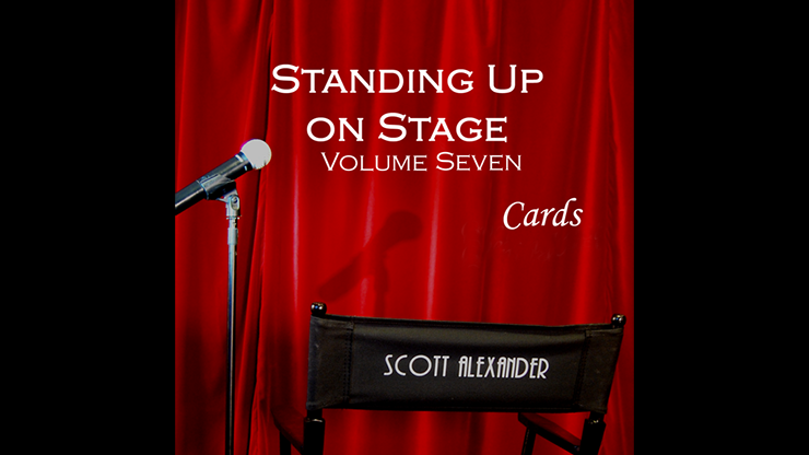 (image for) Standing Up On Stage Volume 7 CARDS by Scott Alexander - DVD