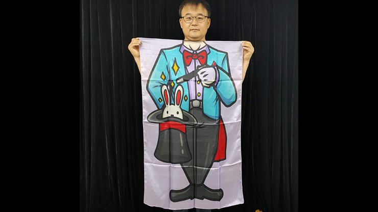(image for) Character Silk (Magician) 35 X 43 by JL Magic - Trick - Click Image to Close