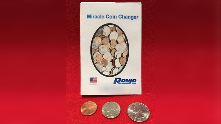 (image for) MIRACLE COIN CHANGER by Ronjo - Trick - Click Image to Close