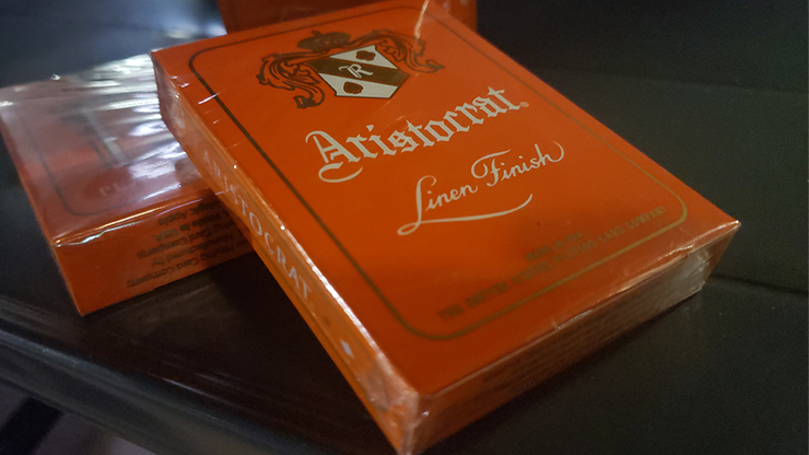 (image for) Aristocrat Orange Edition Playing Cards - Click Image to Close