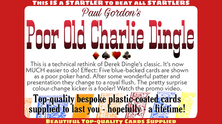 (image for) Poor Old Charlie Dingle by Paul Gordon - Trick - Click Image to Close