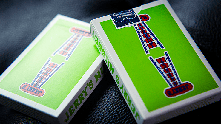 (image for) Vintage Feel Jerry's Nuggets (Green) Playing Cards - Click Image to Close